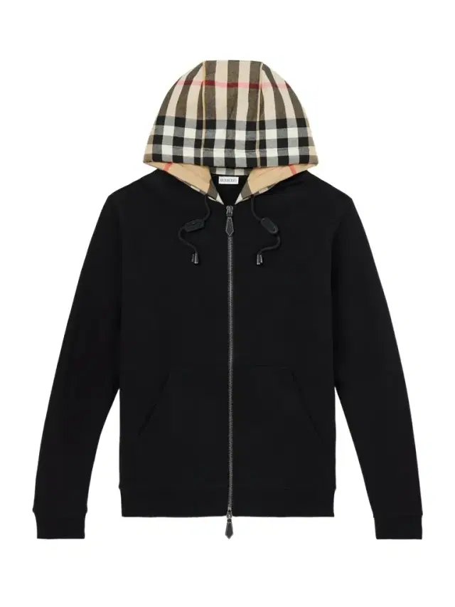 Checked Cotton-Jersey Zip-Up Hoodie - Men