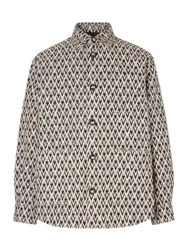 Valentino Garavani Toute La V Cotton-Blend Jacquard Jacket - Men | Thumbnail 1