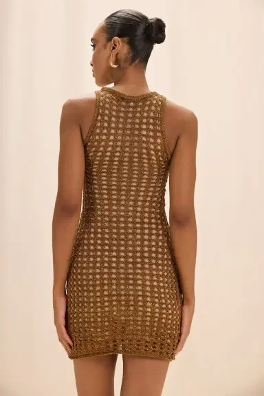 PatBo GAIA KNIT MINI DRESS | Thumbnail 4