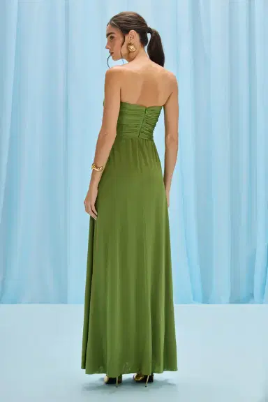 PatBo INTENSITY JERSEY STRAPLESS GOWN | Thumbnail 5