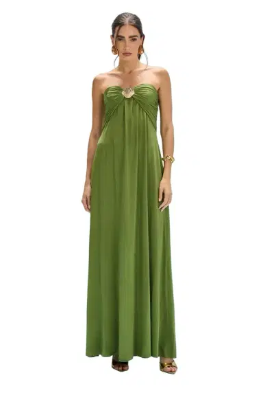 PatBo INTENSITY JERSEY STRAPLESS GOWN | Thumbnail 1