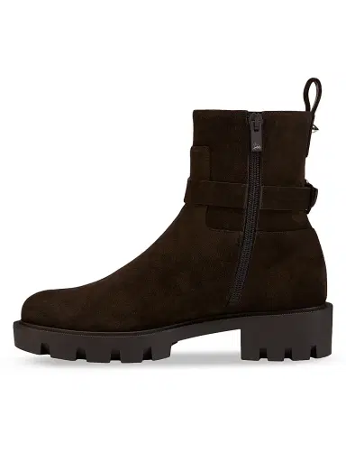Christian Louboutin Women's Dianouchette Lug Booties - Cafe - Size 11 | Thumbnail 3 Christian Louboutin Women's Dianouchette Lug Booties - Cafe - Size 11 | Thumbnail 3