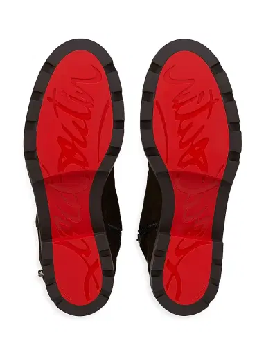 Christian Louboutin Women's Dianouchette Lug Booties - Cafe - Size 11 | Thumbnail 5 Christian Louboutin Women's Dianouchette Lug Booties - Cafe - Size 11 | Thumbnail 5