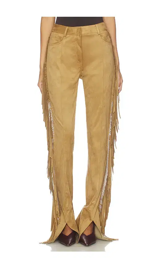 Fringe Spat Jeans