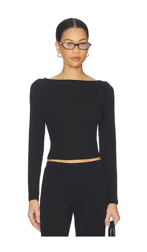 Lane Boatneck Top