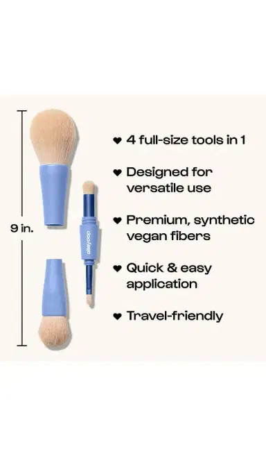 Alleyoop Overachiever 4-in-1 Makeup Brush | Thumbnail 2