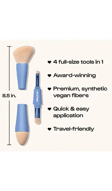 Alleyoop Multi-tasker Brush 4-in-1 Makeup Brush | Thumbnail 2
