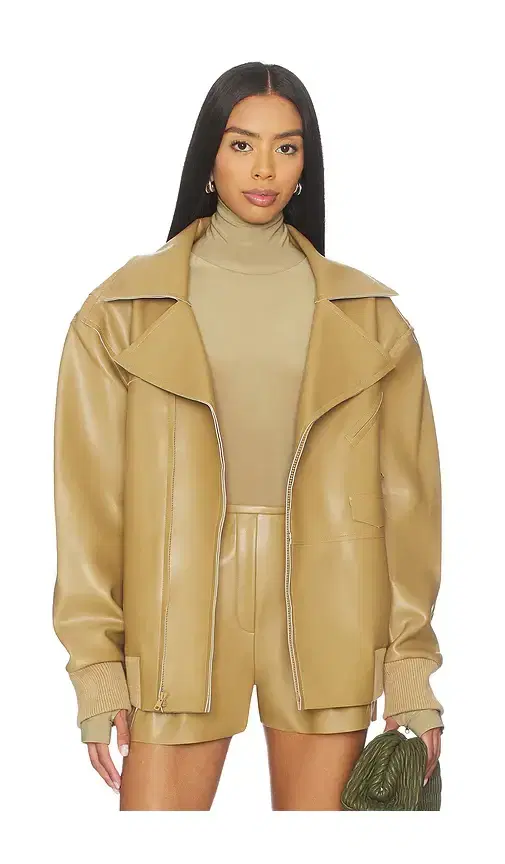Oversized Moto Jacket