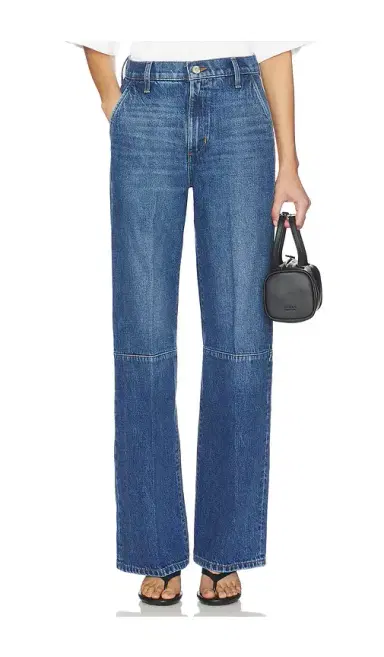 Joe's Jeans The Harlowe Seamed Trouser Wide Leg Jeans | Thumbnail 1 Joe's Jeans The Harlowe Seamed Trouser Wide Leg Jeans | Thumbnail 1