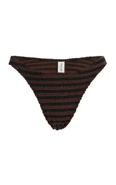 Bond-Eye Scene Striped Bikini Bottom | Thumbnail 1 Bond-Eye Scene Striped Bikini Bottom | Thumbnail 1