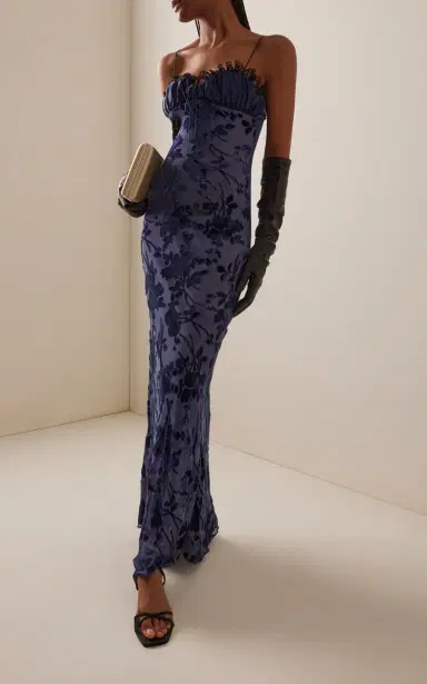 Rodarte Exclusive Floral Devoré Slip Dress | Thumbnail 3 Rodarte Exclusive Floral Devoré Slip Dress | Thumbnail 3