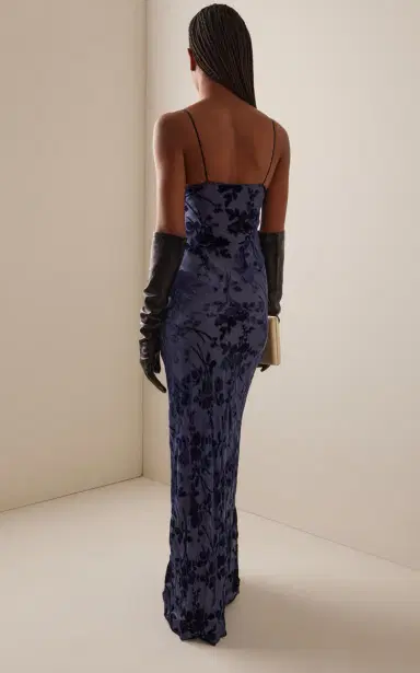 Rodarte Exclusive Floral Devoré Slip Dress | Thumbnail 4 Rodarte Exclusive Floral Devoré Slip Dress | Thumbnail 4