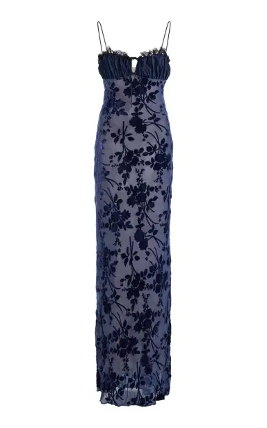 Rodarte Exclusive Floral Devoré Slip Dress | Thumbnail 1 Rodarte Exclusive Floral Devoré Slip Dress | Thumbnail 1