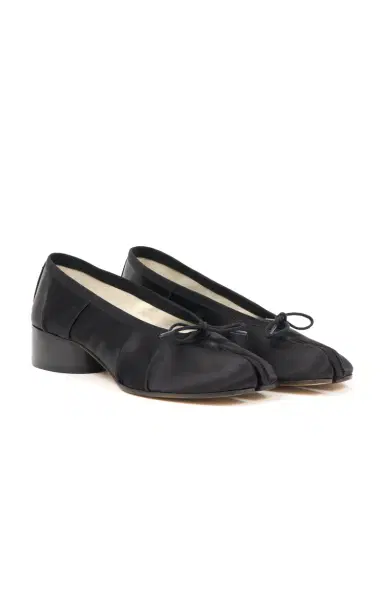 Maison Margiela Tabi Satin Ballet Flats | Thumbnail 3