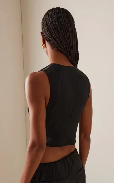 ALFIE Neda Bow-Detail Satin Top | Thumbnail 6 ALFIE Neda Bow-Detail Satin Top | Thumbnail 6