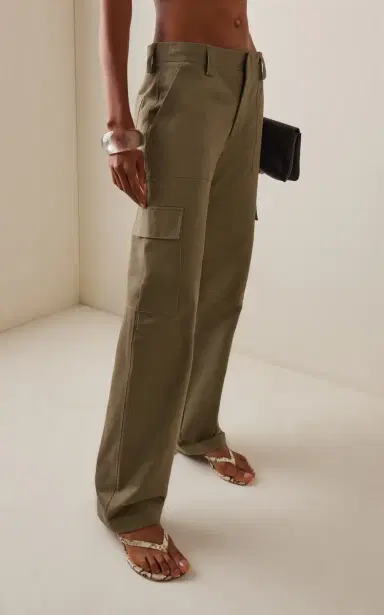 ALFIE The Cargo Cotton Straight-Leg Pants | Thumbnail 3 ALFIE The Cargo Cotton Straight-Leg Pants | Thumbnail 3