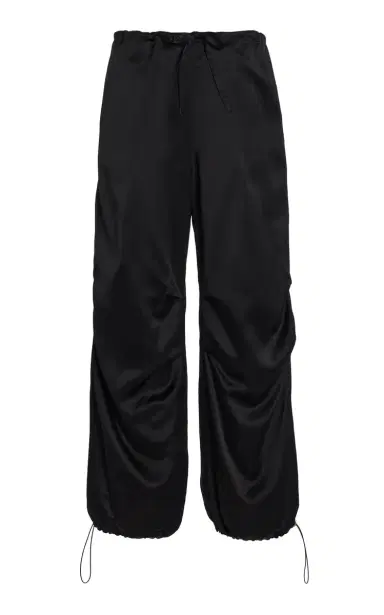 ALFIE Grace Ruched Cotton Tapered-Leg Pants | Thumbnail 1 ALFIE Grace Ruched Cotton Tapered-Leg Pants | Thumbnail 1