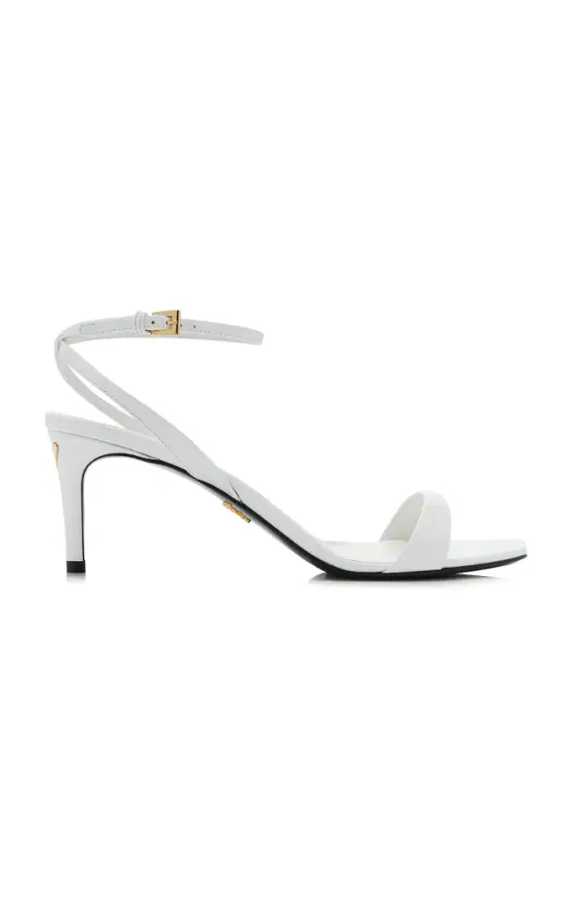 Saffiano Leather Sandals