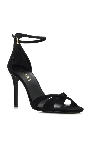 Prada Suede Sandals | Thumbnail 4 Prada Suede Sandals | Thumbnail 4