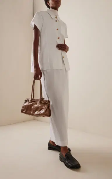 Prada Leather Loafers | Thumbnail 2 Prada Leather Loafers | Thumbnail 2
