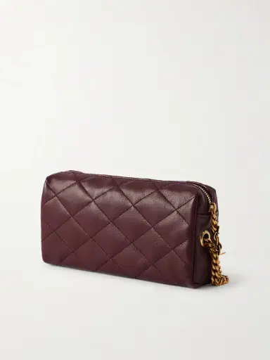 Saint Laurent Cassandre Bijou Quilted Textured-leather Pouch | Thumbnail 4 Saint Laurent Cassandre Bijou Quilted Textured-leather Pouch | Thumbnail 4