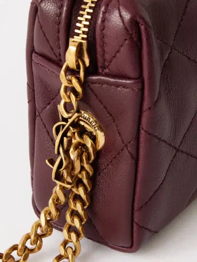 Saint Laurent Cassandre Bijou Quilted Textured-leather Pouch | Thumbnail 5 Saint Laurent Cassandre Bijou Quilted Textured-leather Pouch | Thumbnail 5