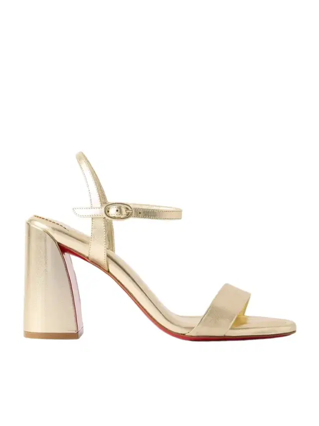 Miss Jane 85 Metallic Leather Sandals