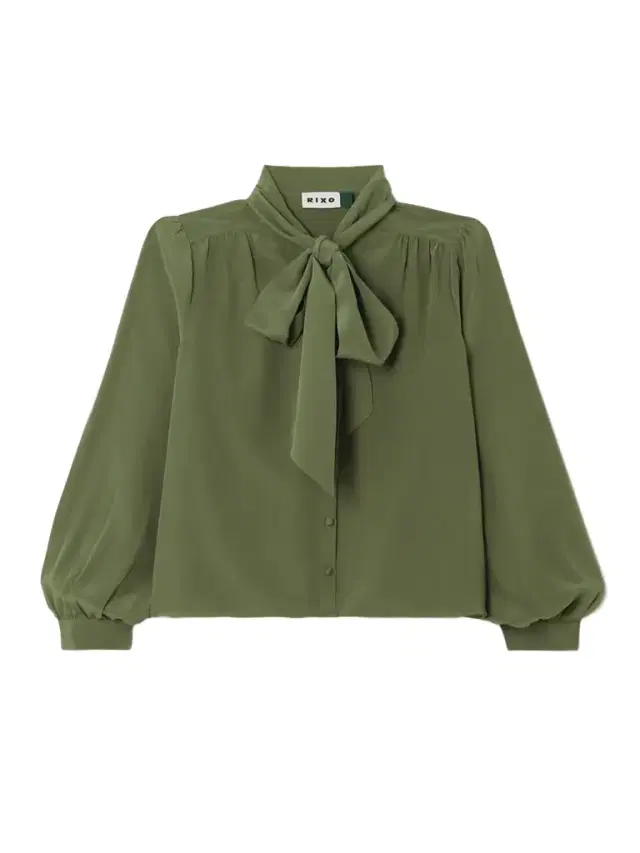 Melaina Pussy-bow Silk Crepe De Chine Blouse