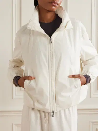 Moncler Pervenche Convertible Plush-trimmed Shell Down Jacket | Thumbnail 6 Moncler Pervenche Convertible Plush-trimmed Shell Down Jacket | Thumbnail 6