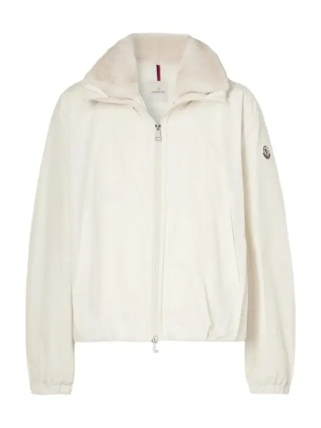 Pervenche Convertible Plush-trimmed Shell Down Jacket