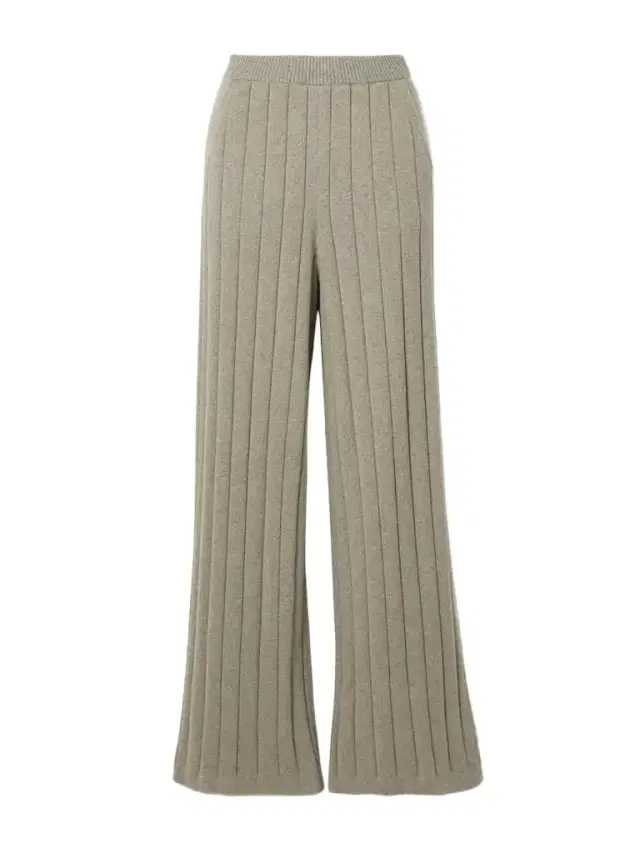 Loro Piana Ribbed Cashmere Wide-leg Pants