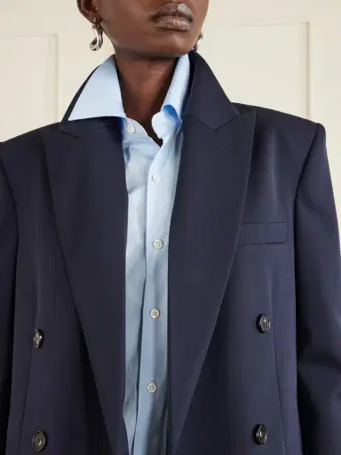 Stella McCartney Double-breasted Wool-twill Blazer | Thumbnail 5