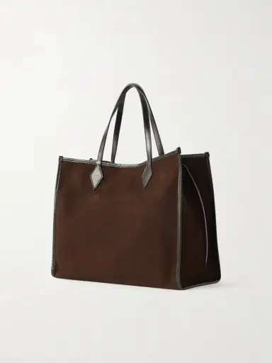 Métier Chameleon 41 Large Leather-trimmed Nubuck Tote | Thumbnail 4 Métier Chameleon 41 Large Leather-trimmed Nubuck Tote | Thumbnail 4