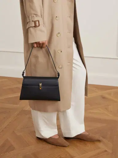 Savette Symmetry Textured-leather Shoulder Bag | Thumbnail 2 Savette Symmetry Textured-leather Shoulder Bag | Thumbnail 2