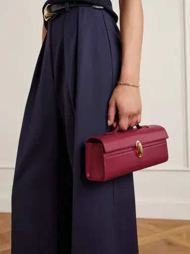 Savette Slim Symmetry Leather Tote | Thumbnail 2 Savette Slim Symmetry Leather Tote | Thumbnail 2