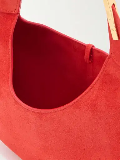 Savette Florence Small Suede Shoulder Bag | Thumbnail 6 Savette Florence Small Suede Shoulder Bag | Thumbnail 6