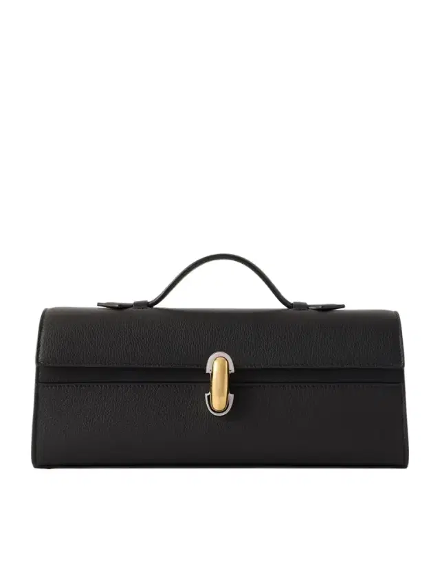 Slim Symmetry Pochette Textured-leather Tote