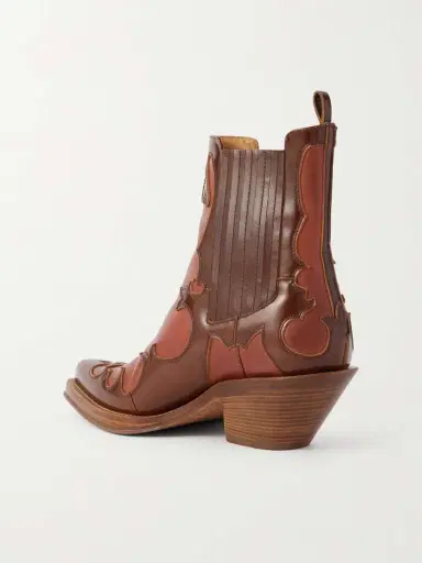 Gabriela Hearst Cassidy 90 Two-tone Leather Ankle Boots | Thumbnail 3 Gabriela Hearst Cassidy 90 Two-tone Leather Ankle Boots | Thumbnail 3