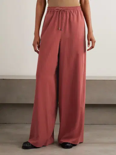 Max Mara Genero Silk Pants | Thumbnail 3 Max Mara Genero Silk Pants | Thumbnail 3