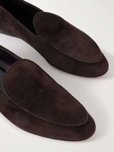 The Row Awar Suede Loafers | Thumbnail 4