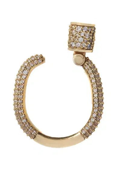 Marla Aaron Diamond The Allstone Trundle Lock Ring | Thumbnail 5 Marla Aaron Diamond The Allstone Trundle Lock Ring | Thumbnail 5