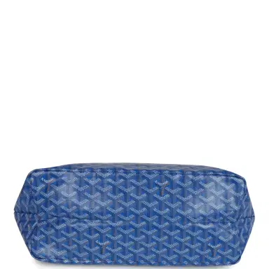 goyard Goyard Goyardine Sky Blue Saint Louis PM Tote Bag Palladium Hardware | Thumbnail 7 goyard Goyard Goyardine Sky Blue Saint Louis PM Tote Bag Palladium Hardware | Thumbnail 7
