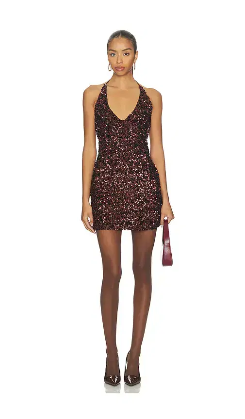 Asher Sequin Mini Dress