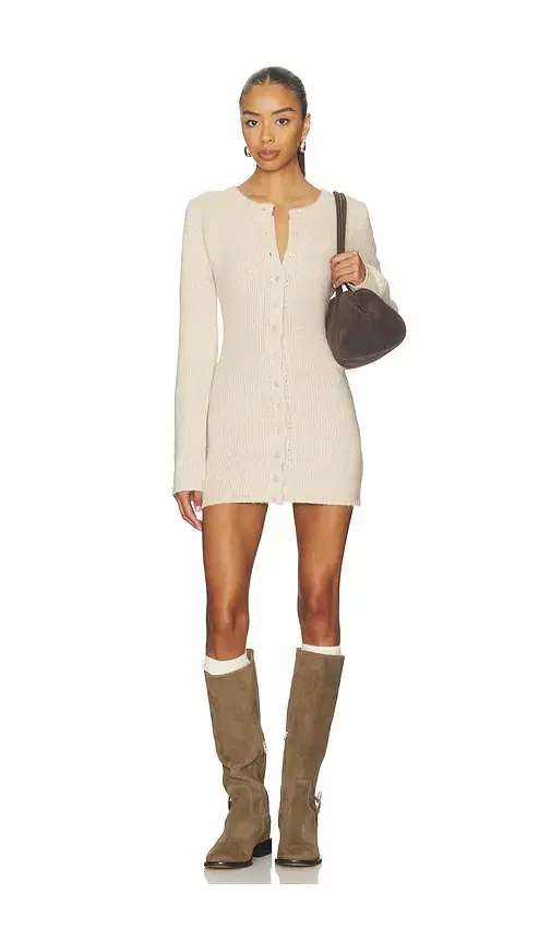 SNDYS August Fluffy Mini Dress