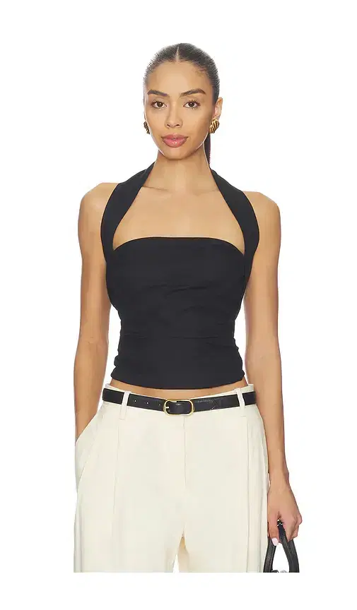 SNDYS Romi Halterneck Top