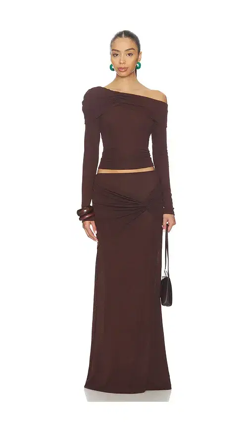 SNDYS Alix One Shoulder Top