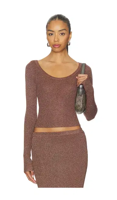 SNDYS Rumer Long Sleeve Knit Top | Thumbnail 1 SNDYS Rumer Long Sleeve Knit Top | Thumbnail 1