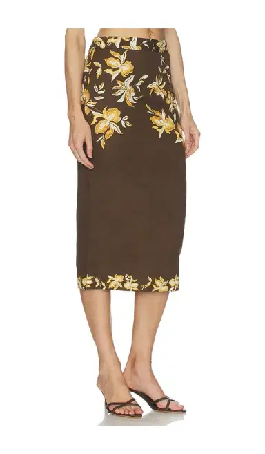 Hemant & Nandita Fitted Midi Skirt | Thumbnail 2