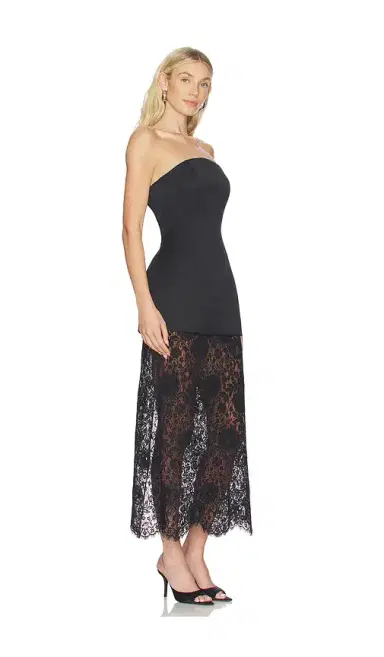 Lovers and Friends Serena Midi Dress | Thumbnail 2 Lovers and Friends Serena Midi Dress | Thumbnail 2