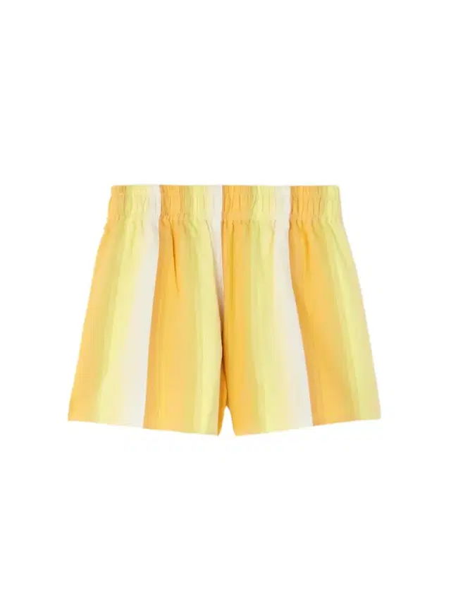 Striped Cotton Shorts